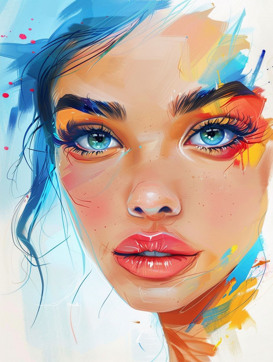 Vivid Prism Portrait - Image 2