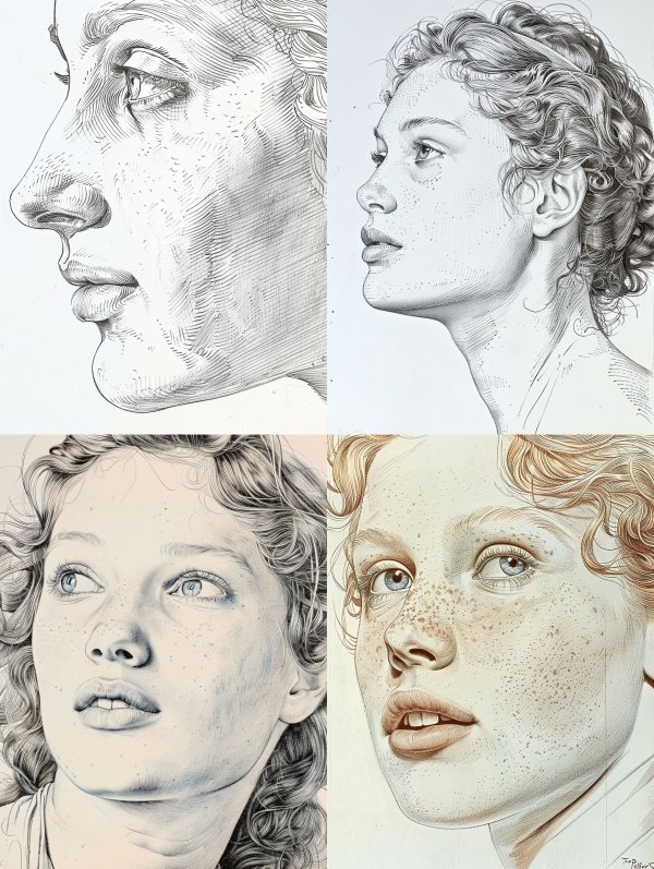 Whispers of Graphite: A Portrait Study