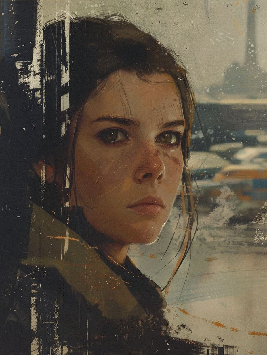 Moody Cinematic Portrait Study - Image 4
