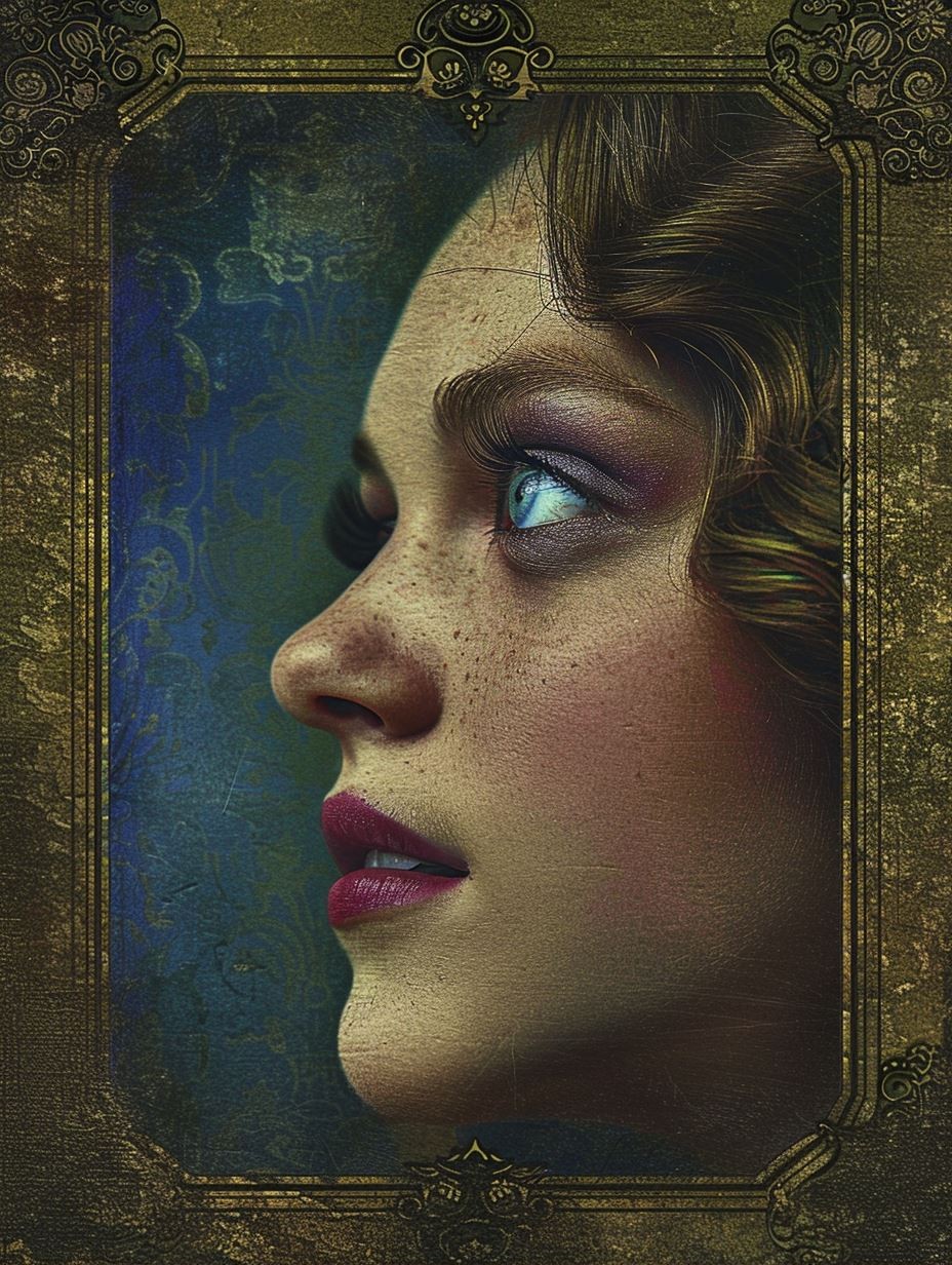 Mystic Gaze in Ornate Gold - Image 2