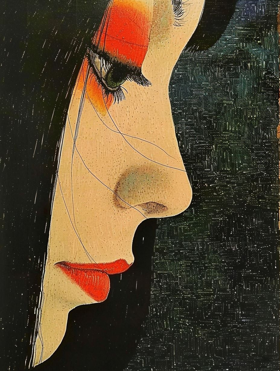 Fragments of a Painted Gaze - Image 1