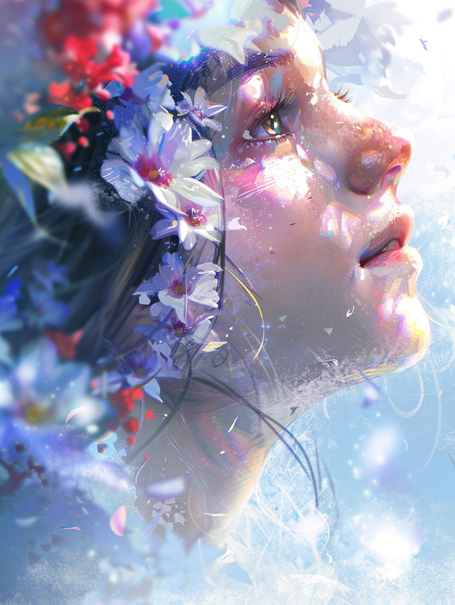 Ethereal Portraits in Frozen Mist - Image 4