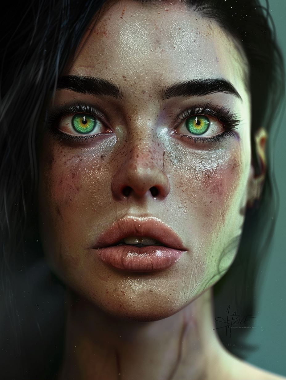 Haunting Cinematic Horror Portraits - Image 2