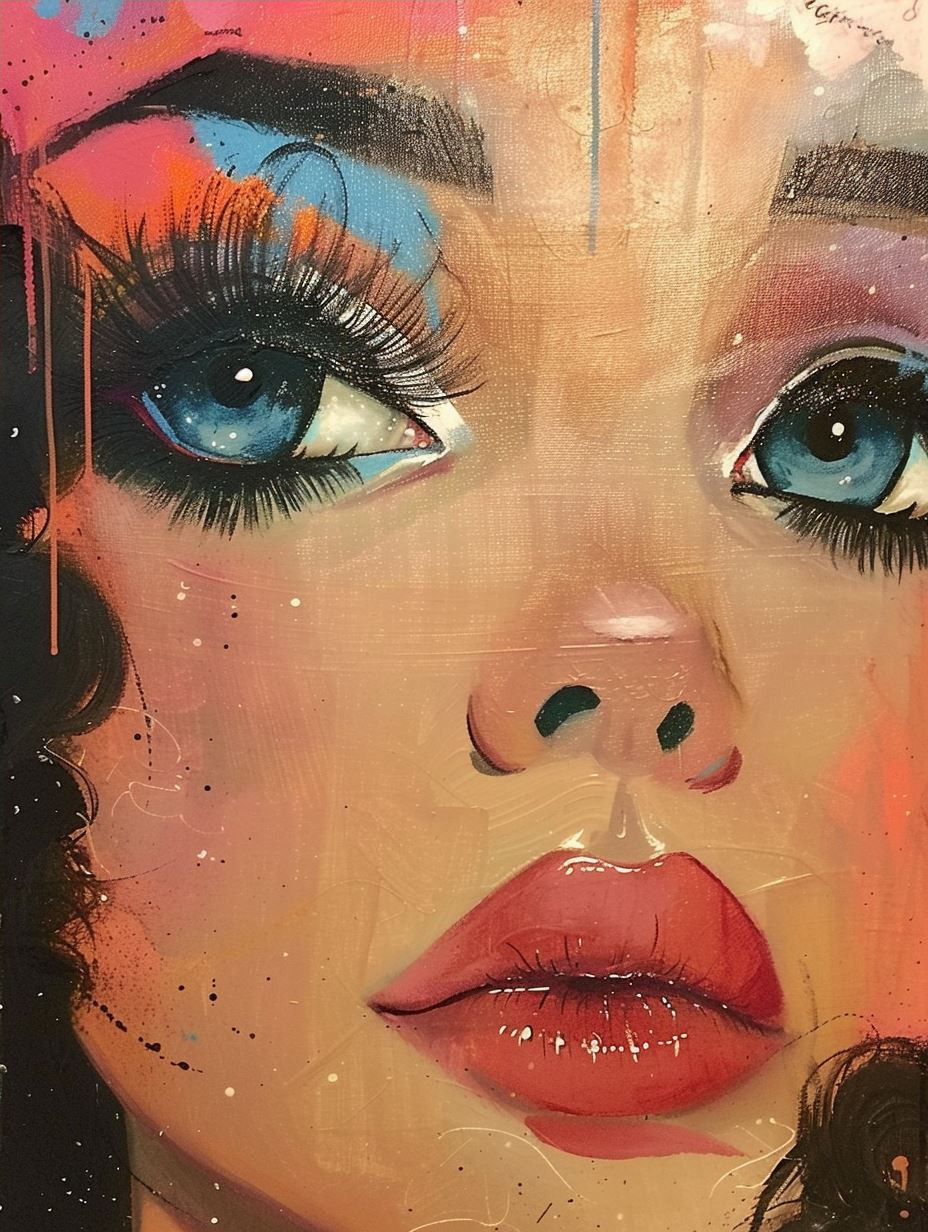 Ethereal Gazes: A Study of Feminine Beauty - Image 4