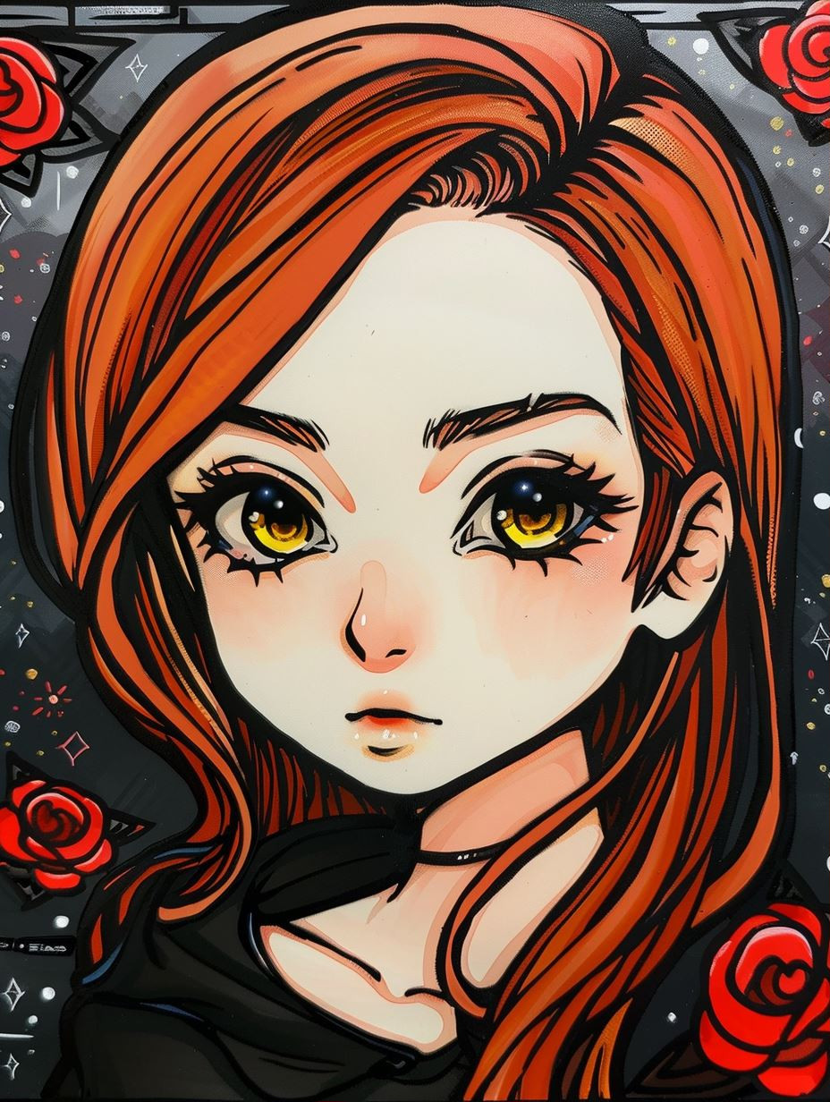 Melancholic Digital Portrait Series - Image 1