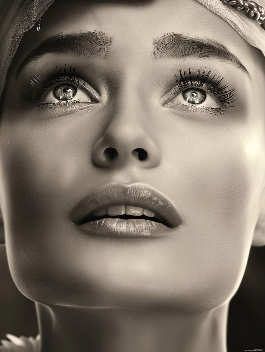 Ethereal Gaze Soft Focus Portrait - Image 4
