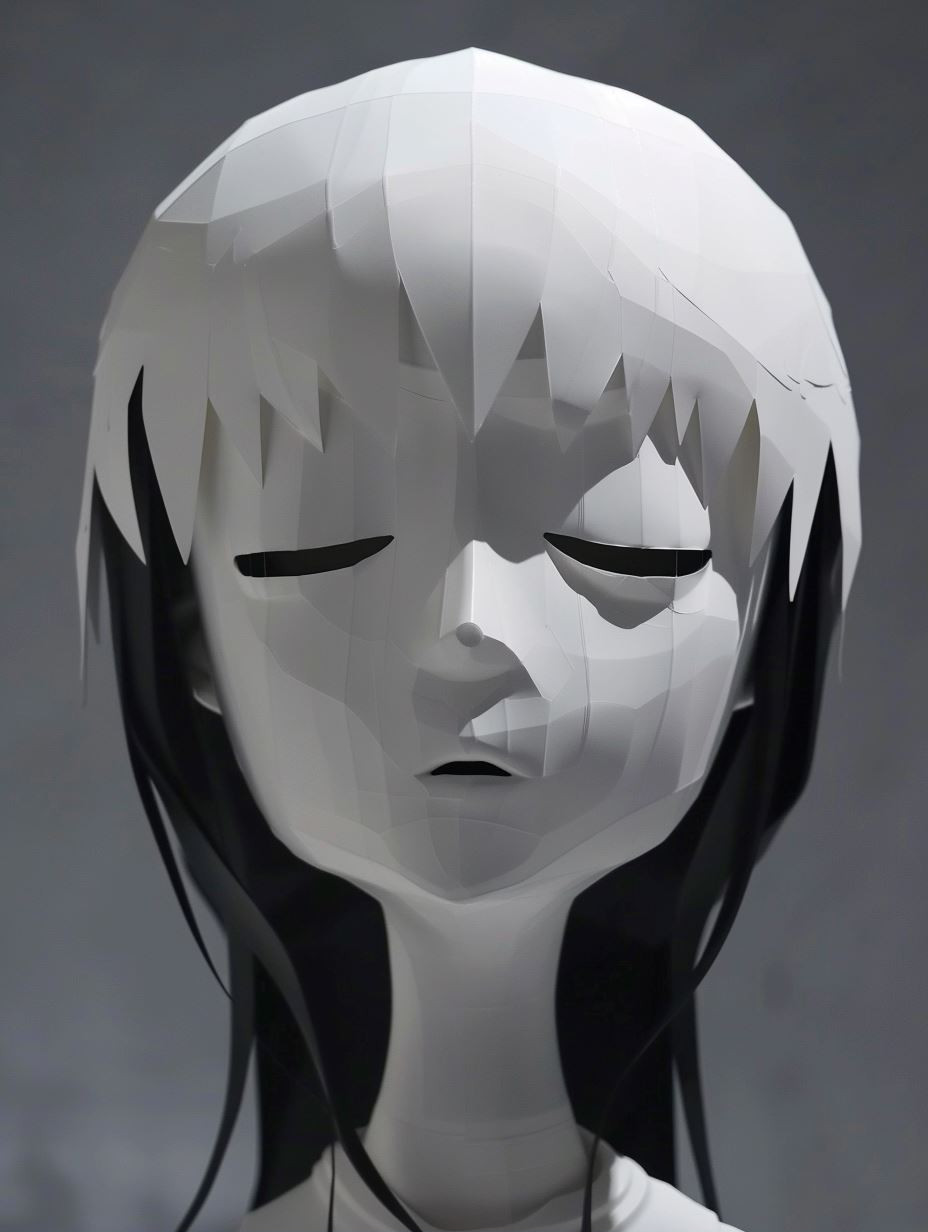 Melancholic Ethereal Portrait Study - Image 1