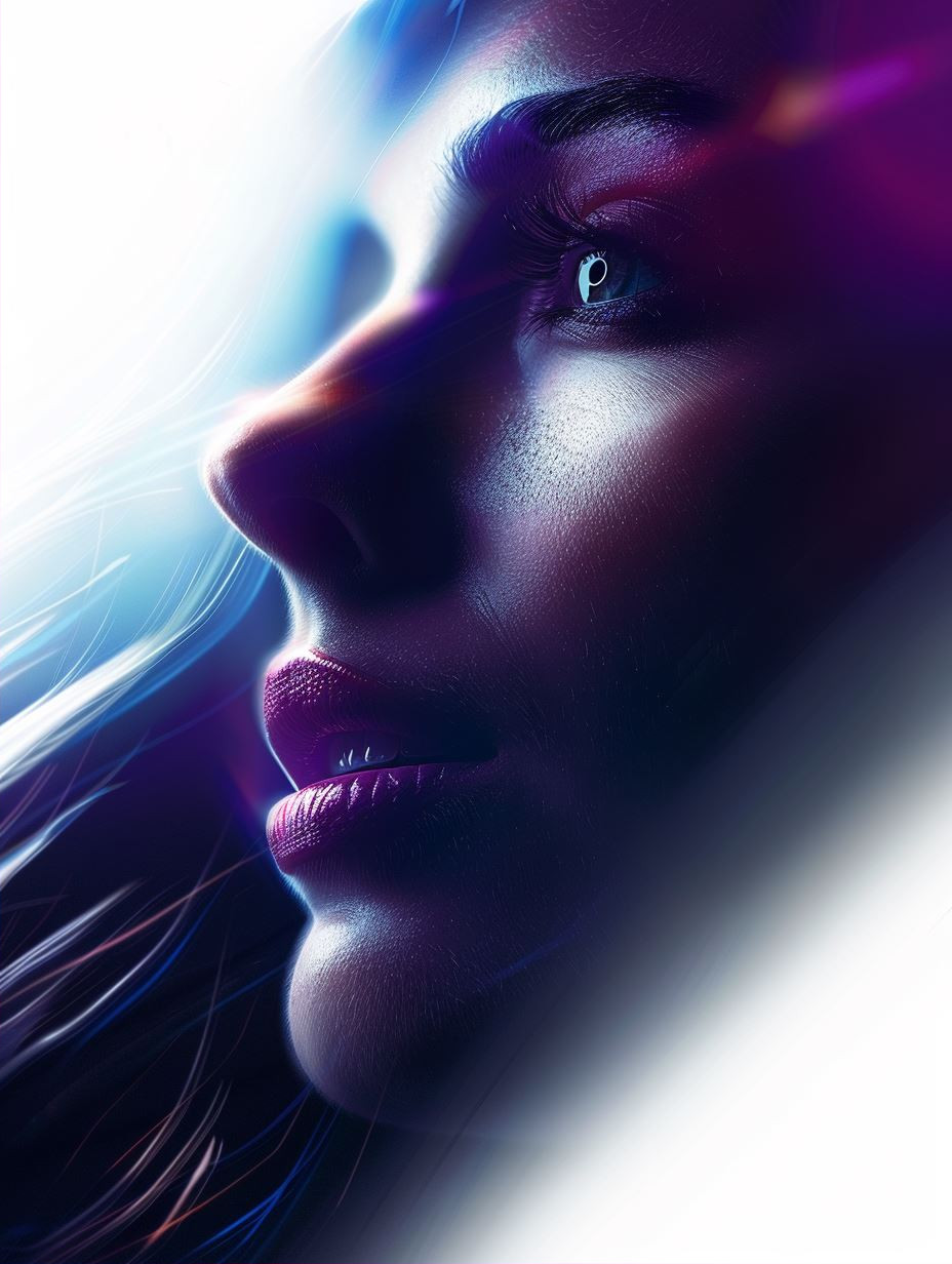 Neon Cybernetic Ethereal Glow - Image 2