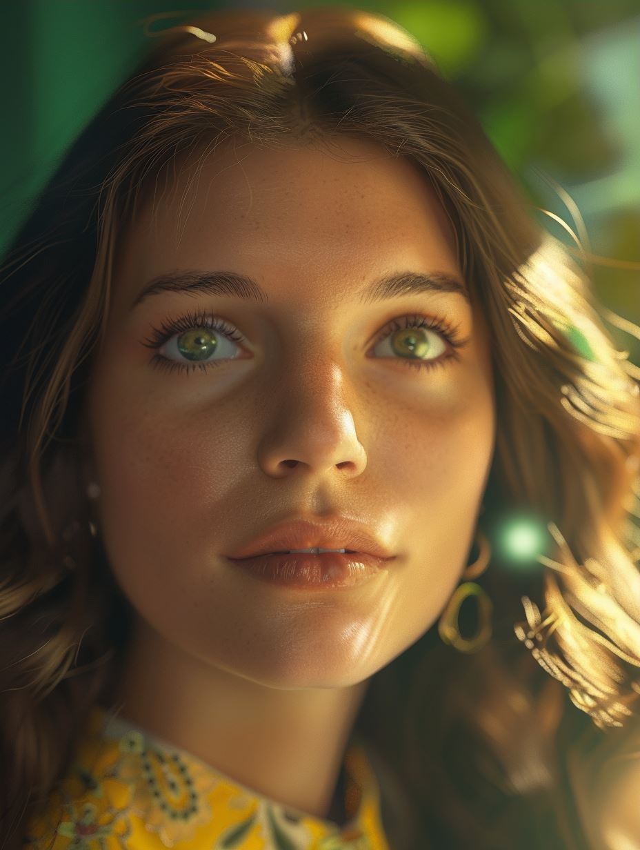 Golden Hour Glow Portrait Collage - Image 3