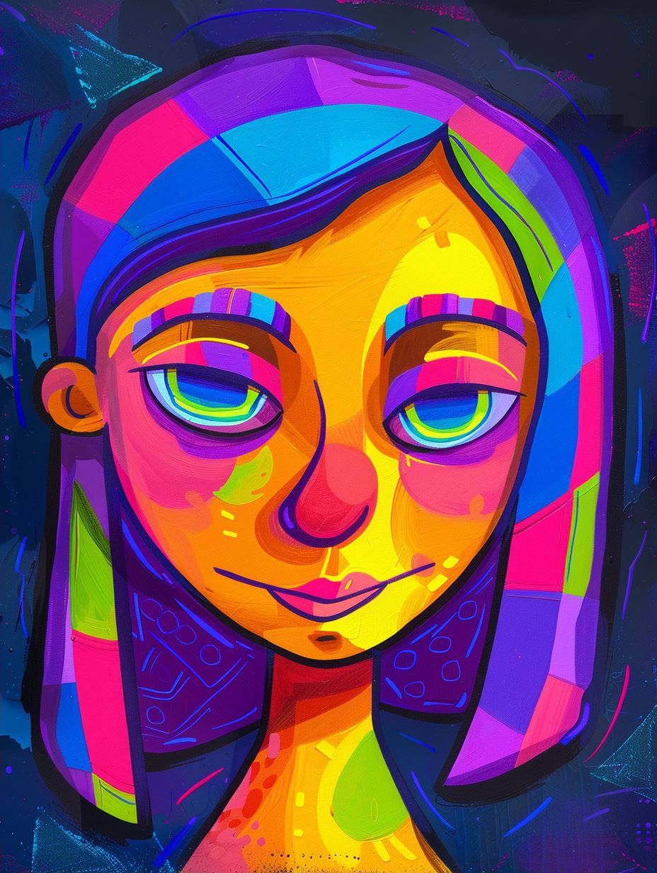 Vibrant Prism Portrait Collection - Image 2