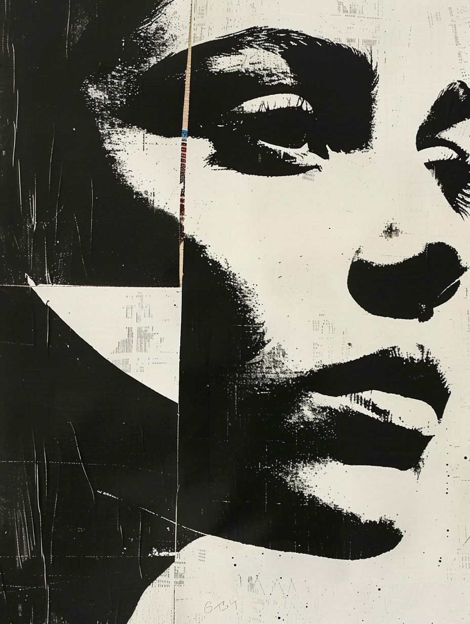 Fragmented Gazes in Monochrome - Image 3