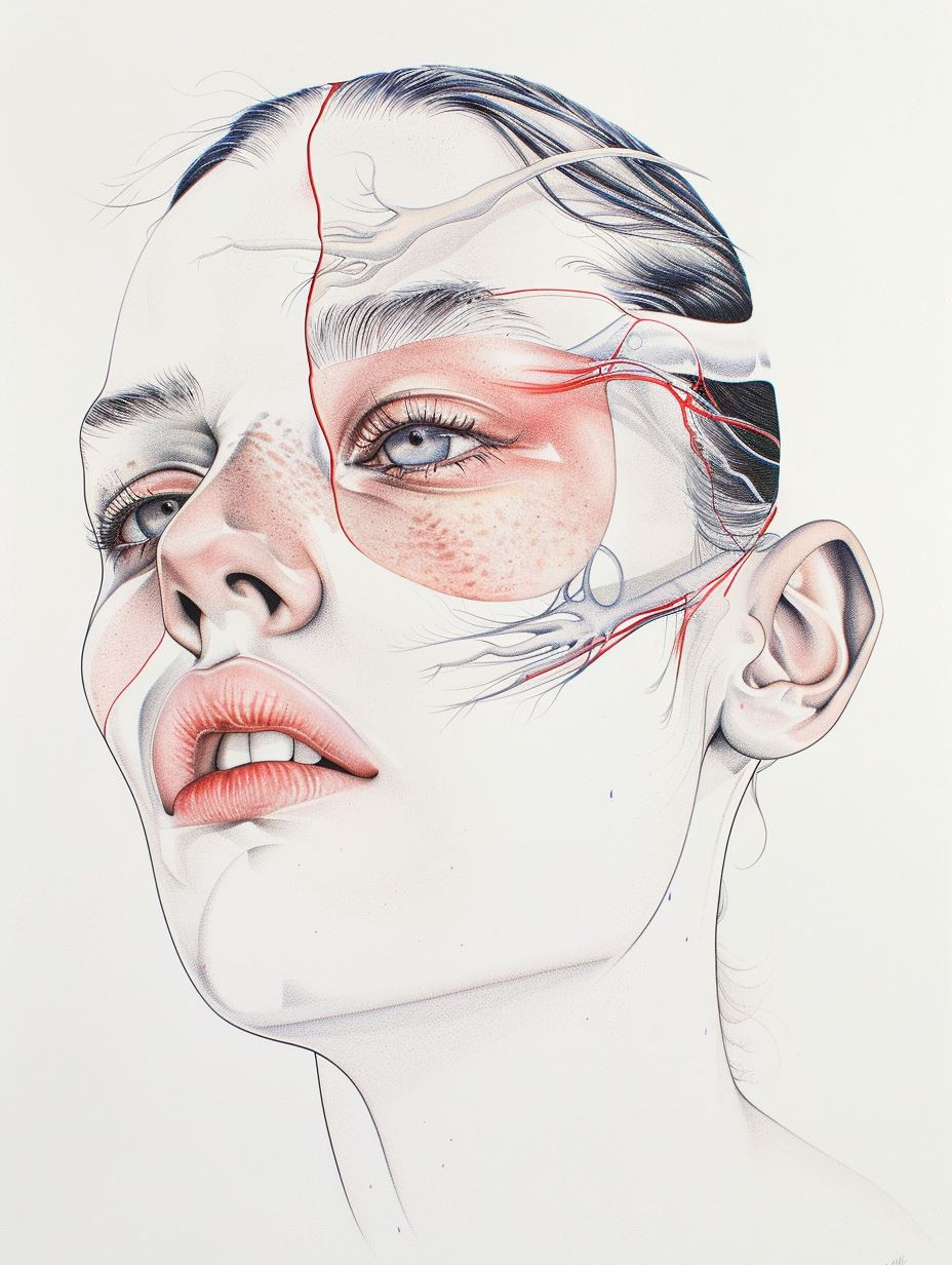 Ethereal Hyper-Realistic Pencil Portrait - Image 2