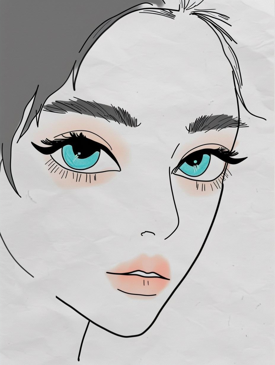 Ethereal Visions: Digital Portrait Art - Image 2