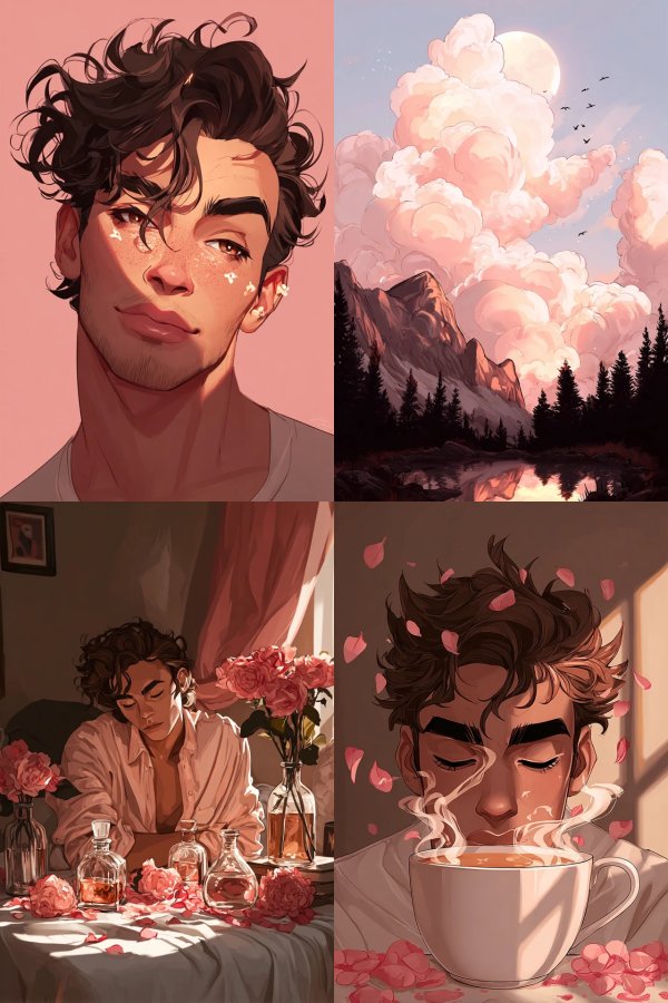 Rosy Dream Portrait