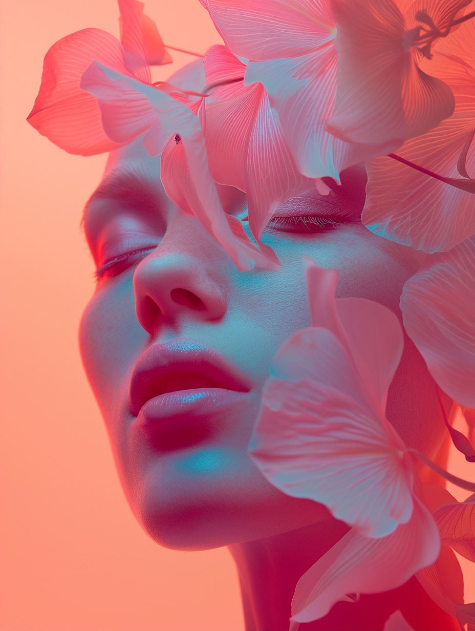 Neon Dreams: A Study in Ethereal Light - Image 2