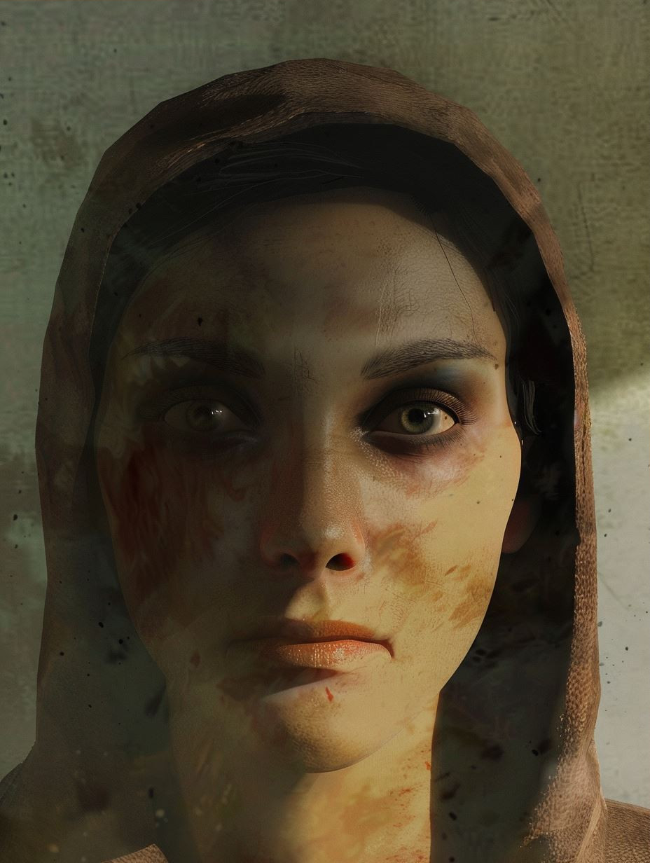 Hauntingly Ethereal Painted Portraits - Image 3