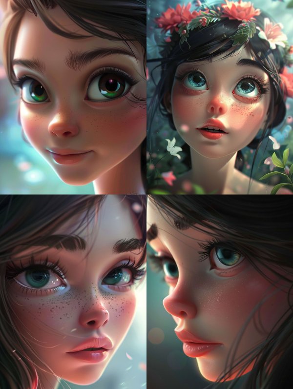 Whimsical Portraits of Ethereal Girls