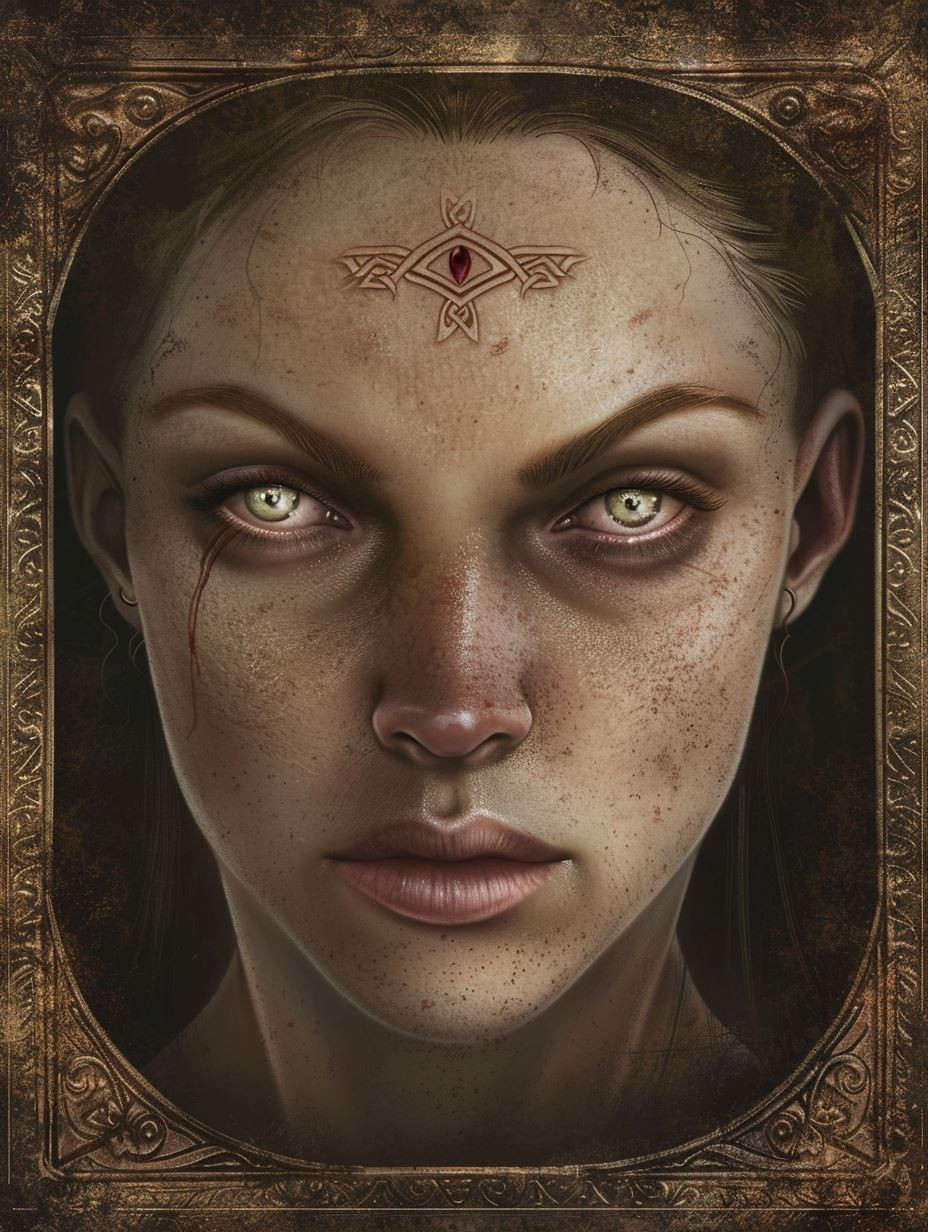 The Cursed Oracle's Gaze - Image 1