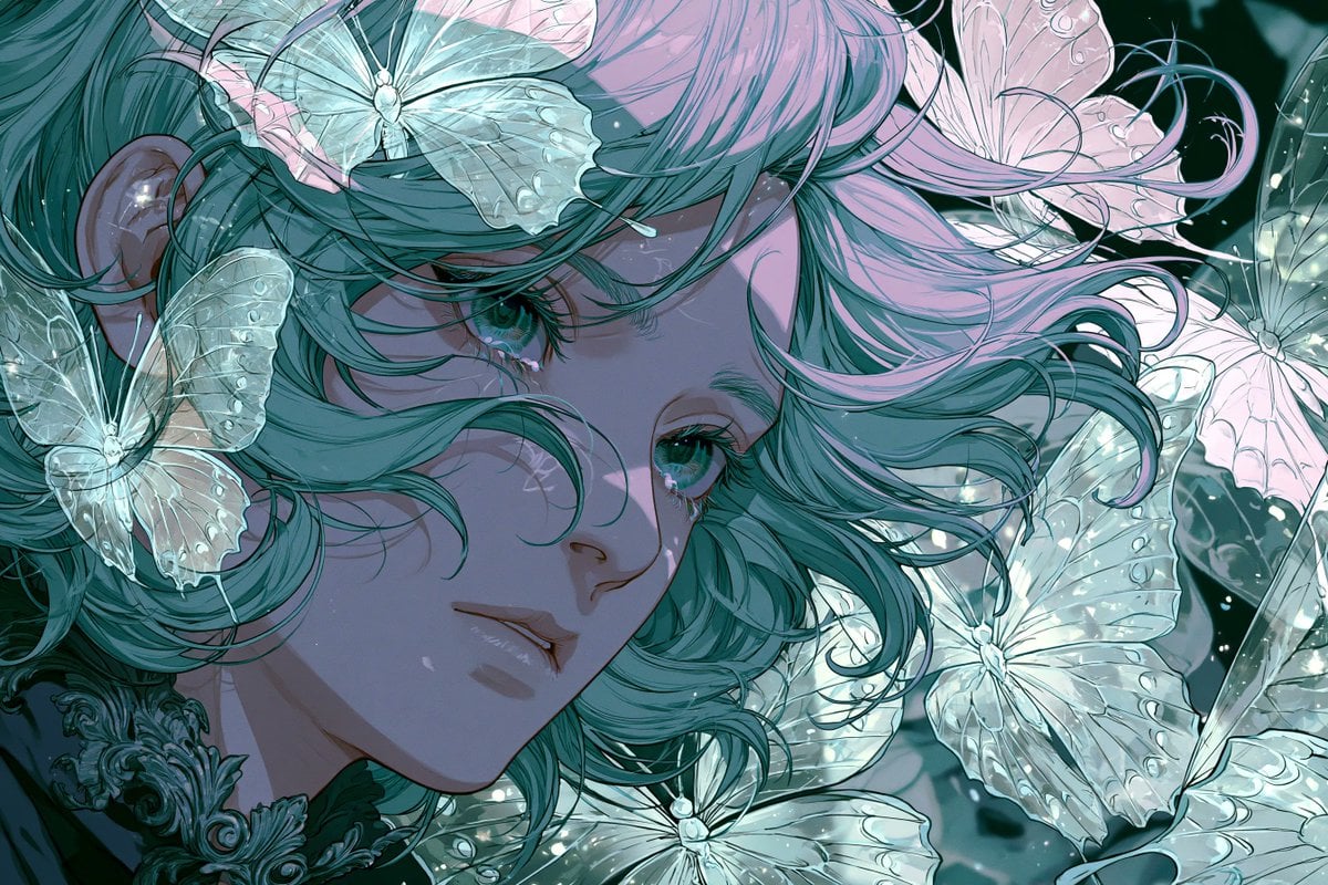 Gothic Melancholy Shoujo Portrait - alternate