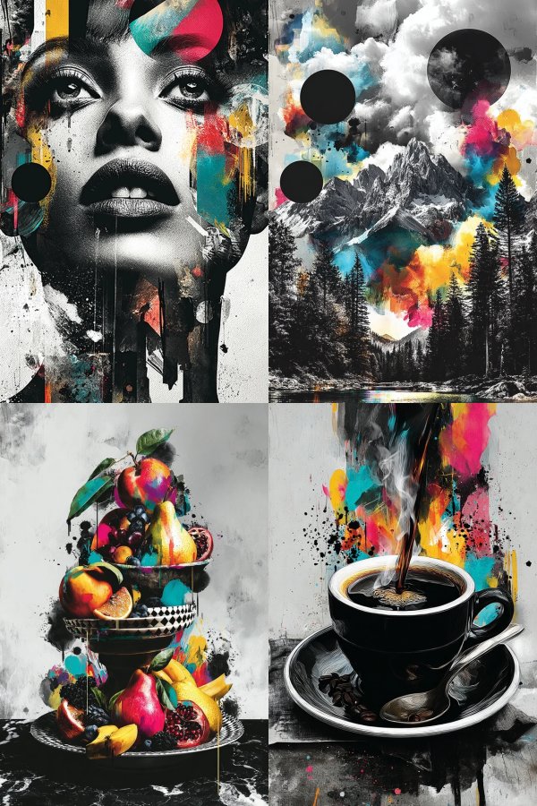 Chromatic Fusion Art Collection