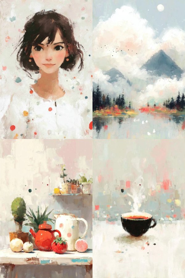 Soft Pastel Dream Portrait