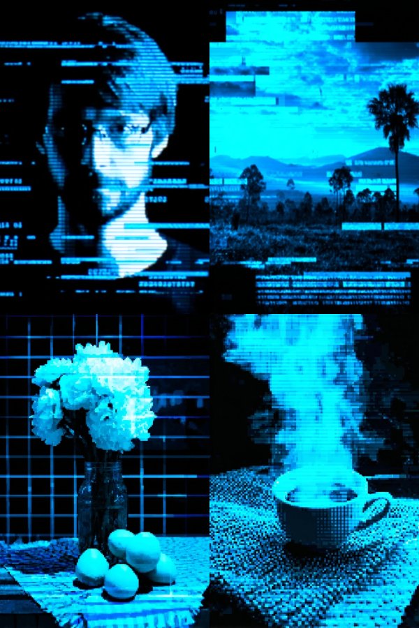 Digital Fragments of a Blue Memory
