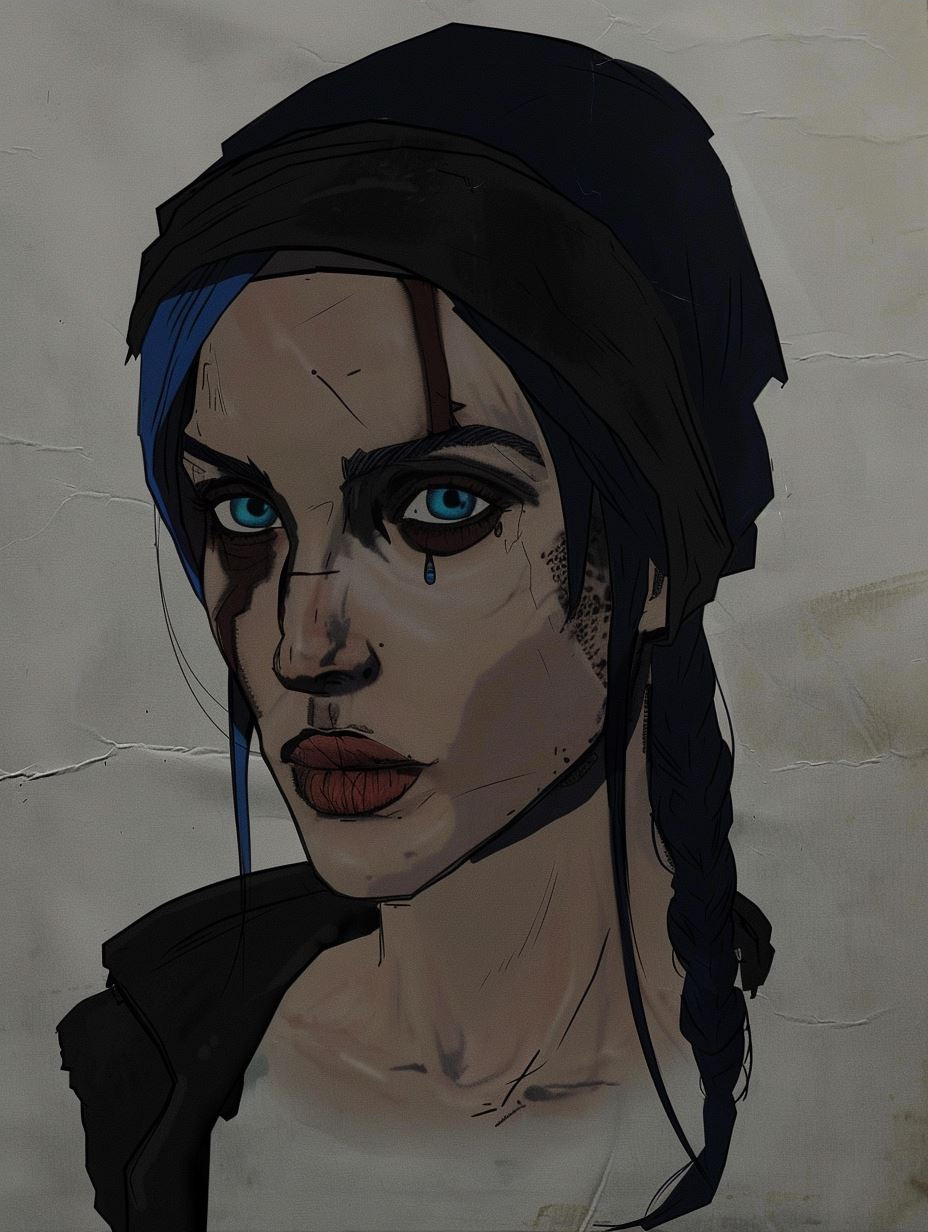 Moody Digital Portrait Study Series - Image 3