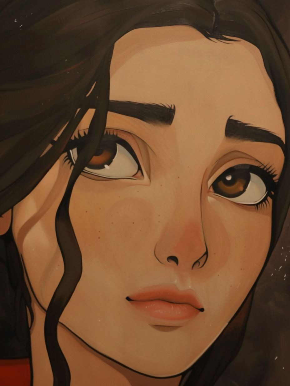 Emotional Journey in Digital Portrait Art - Image 2