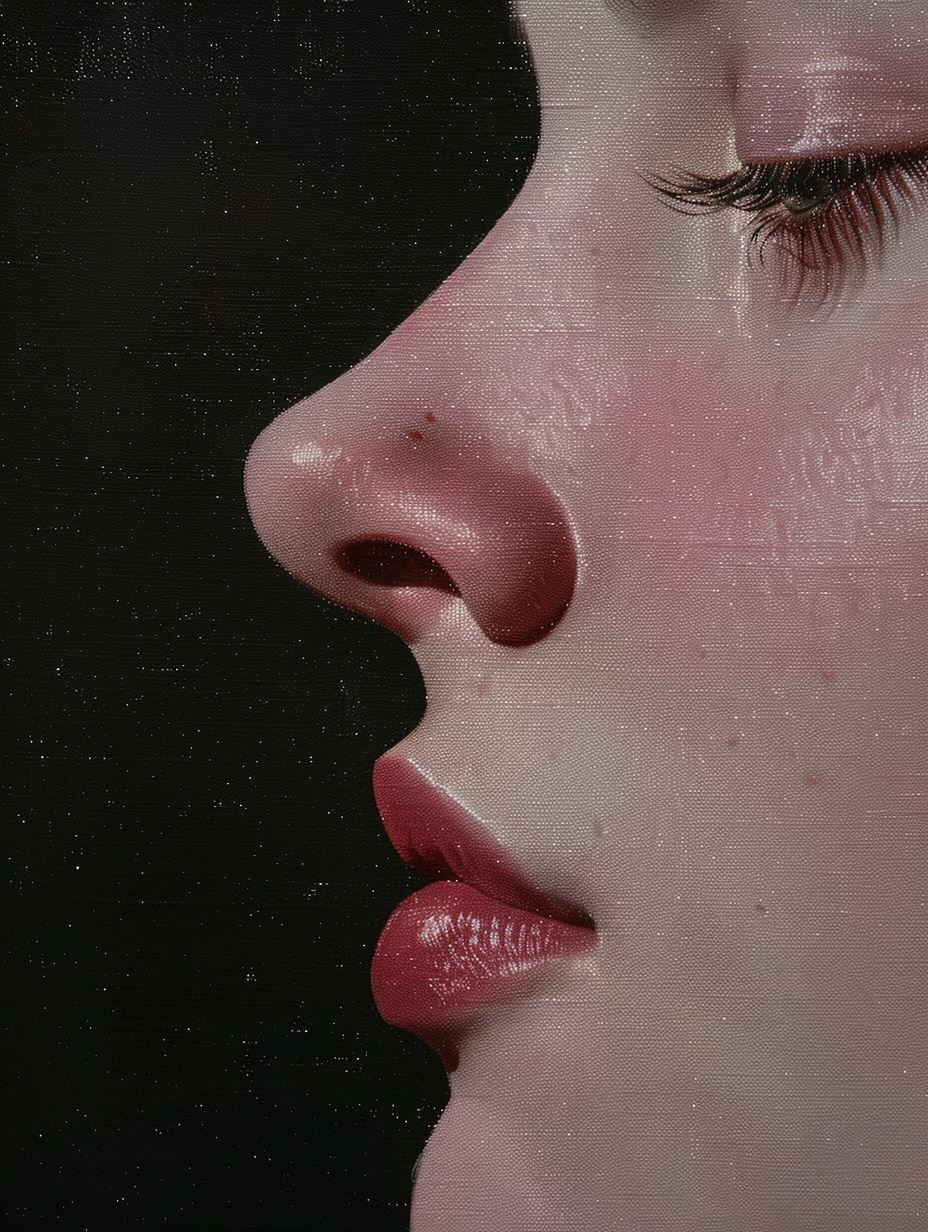 Ethereal Digital Skin Texture
