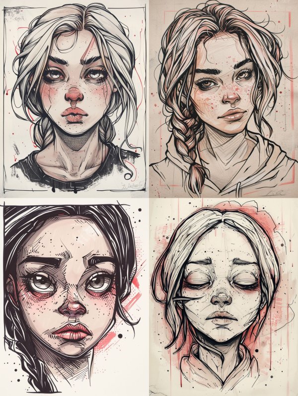 Melancholy Musings in Ink