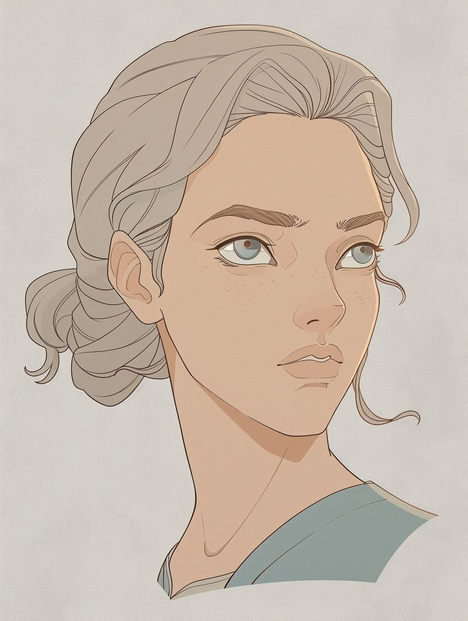 Soft Ethereal Character Concept Sketches - Image 1