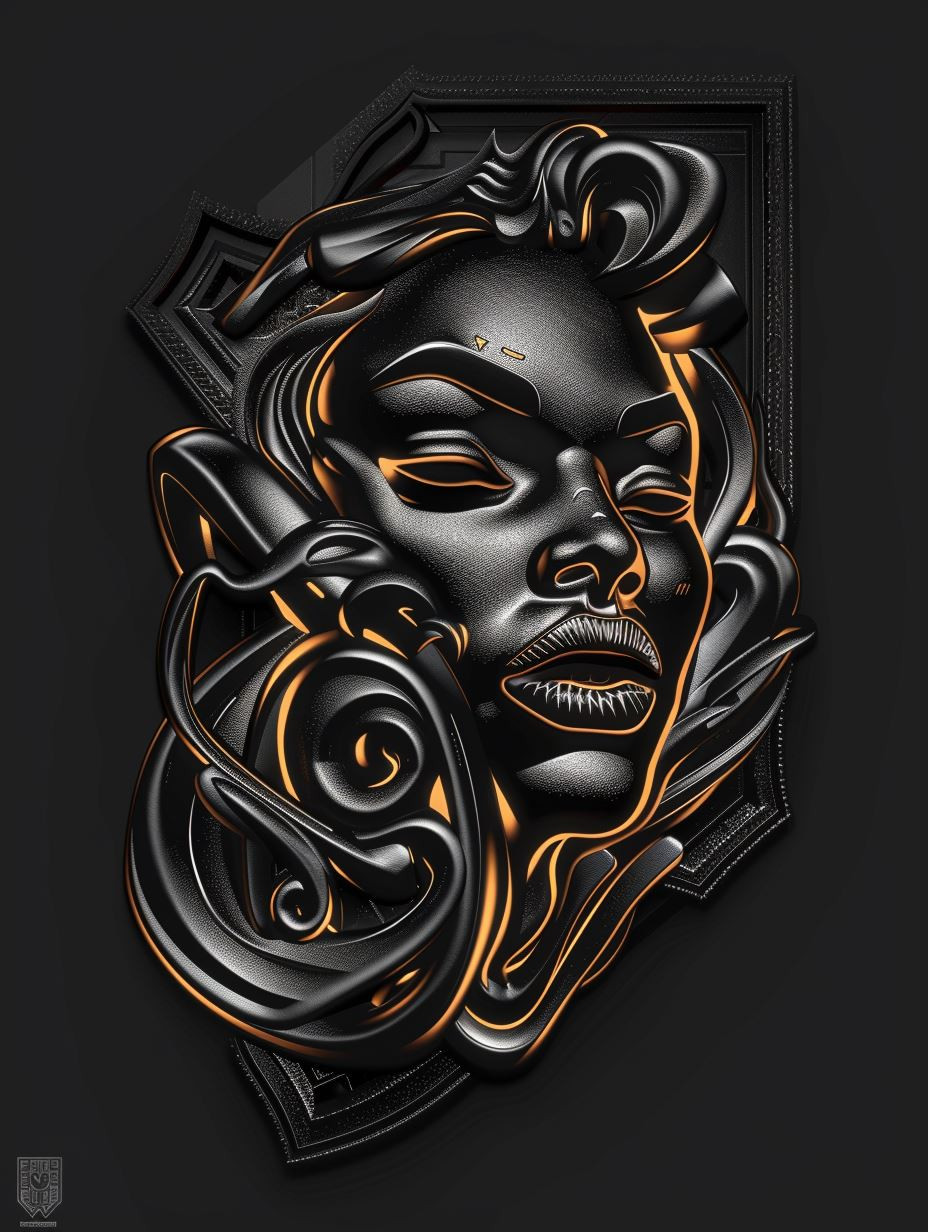 Dark Sculptural Ethereal Portraits - Image 3