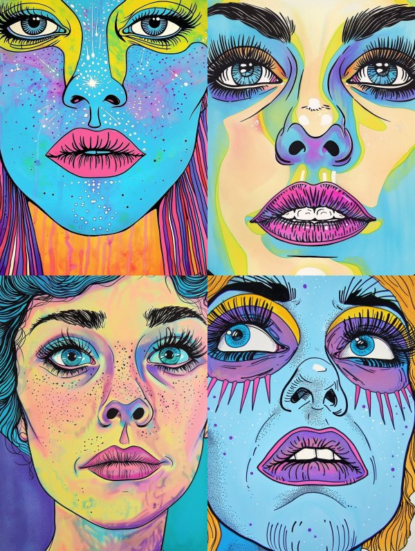 Cosmic Neon Dream