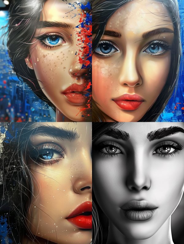 Multifaceted Visions of Digital Beauty