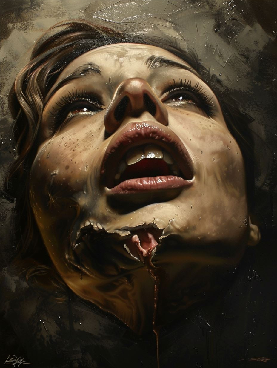 Shadowed Grit Portrait - Image 4