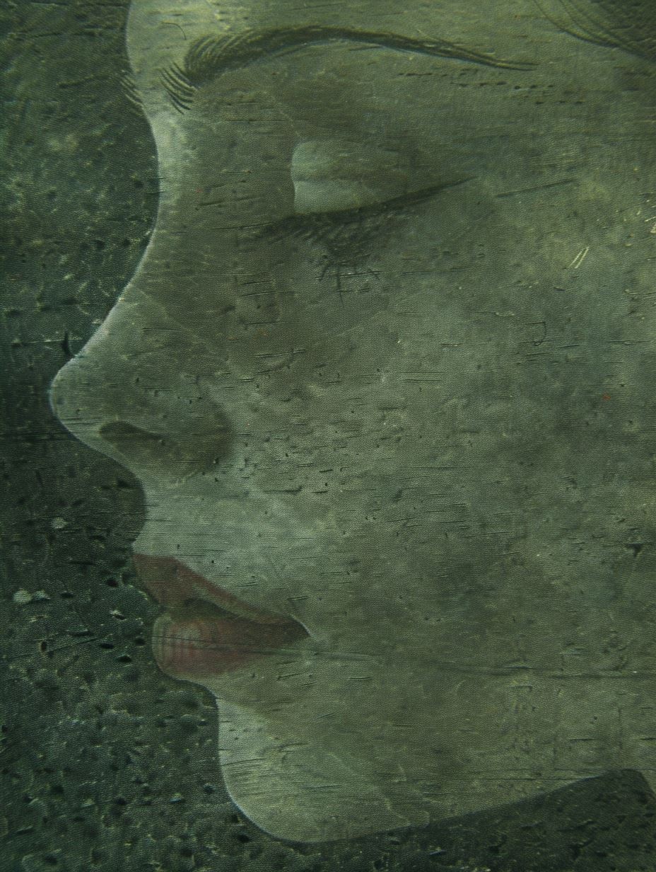 Ethereal Stone Portrait Profile