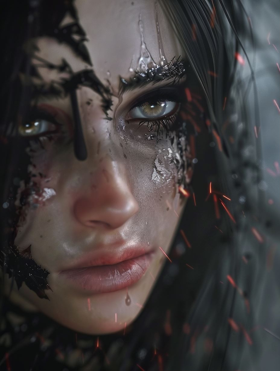 Dark Elegance: Surreal Gothic Portraits - Image 1