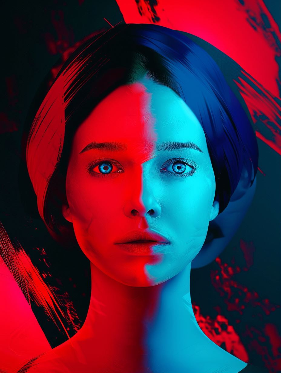 Crimson and Cobalt Visions - Image 1