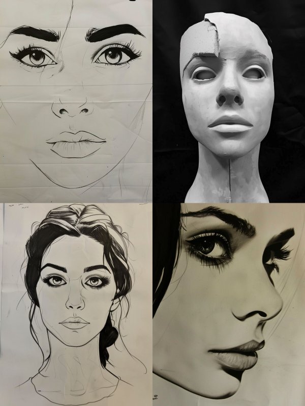 From Sketch to Sculpture: Artistic Evolution