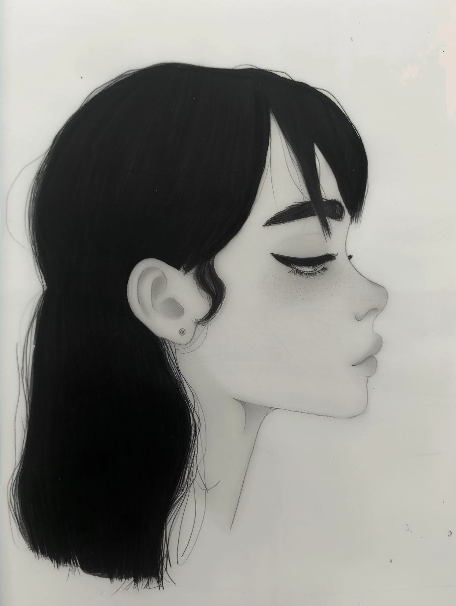 Ethereal Gazes: A Study of Feminine Portraits - Image 4
