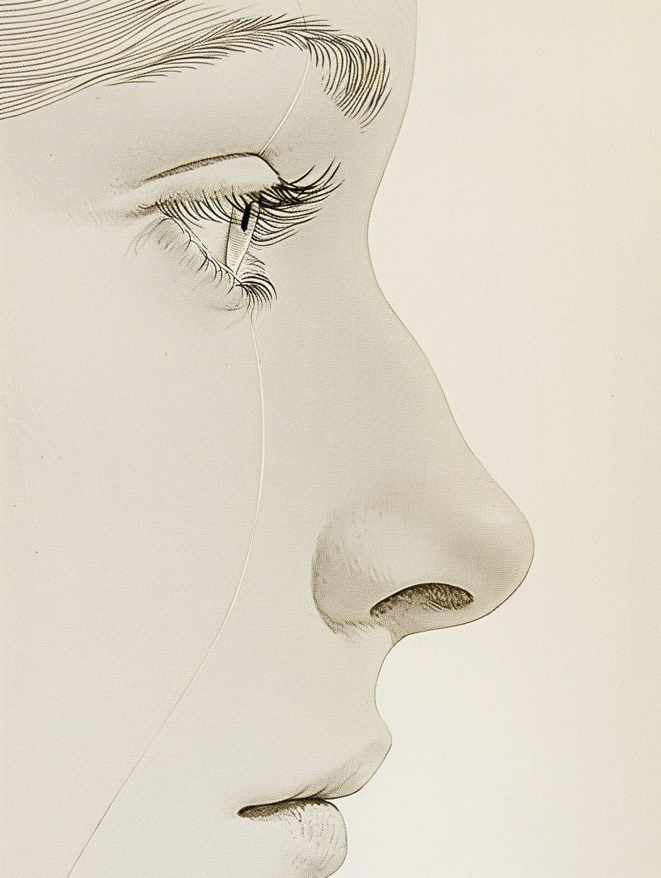 Ethereal Gaze in Soft Tones - Image 4