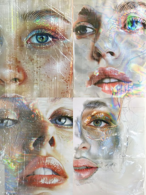 Digital Fragments of a Human Gaze
