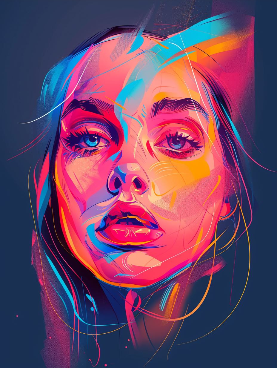Vibrant Prism Portraits - Image 3