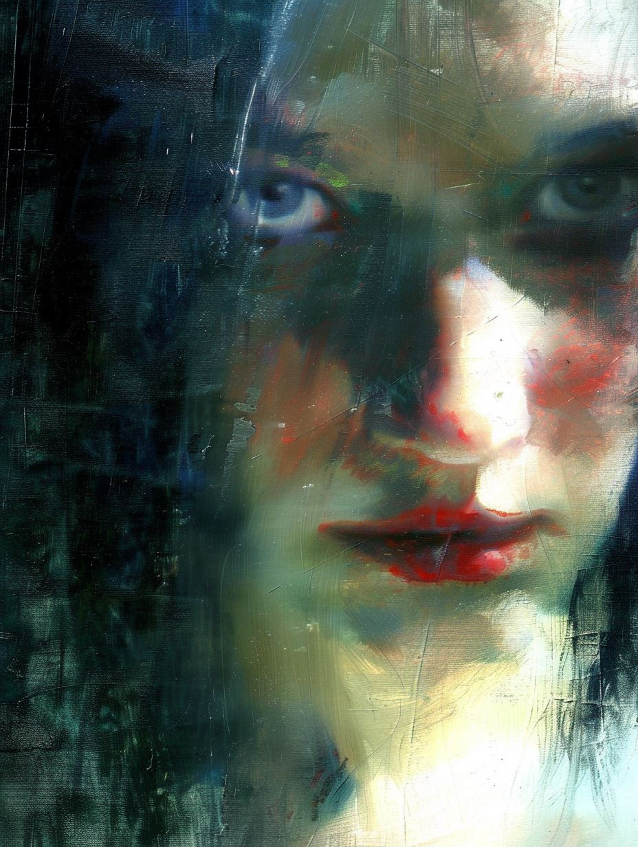 Haunting Gaze Through Glass - Image 2