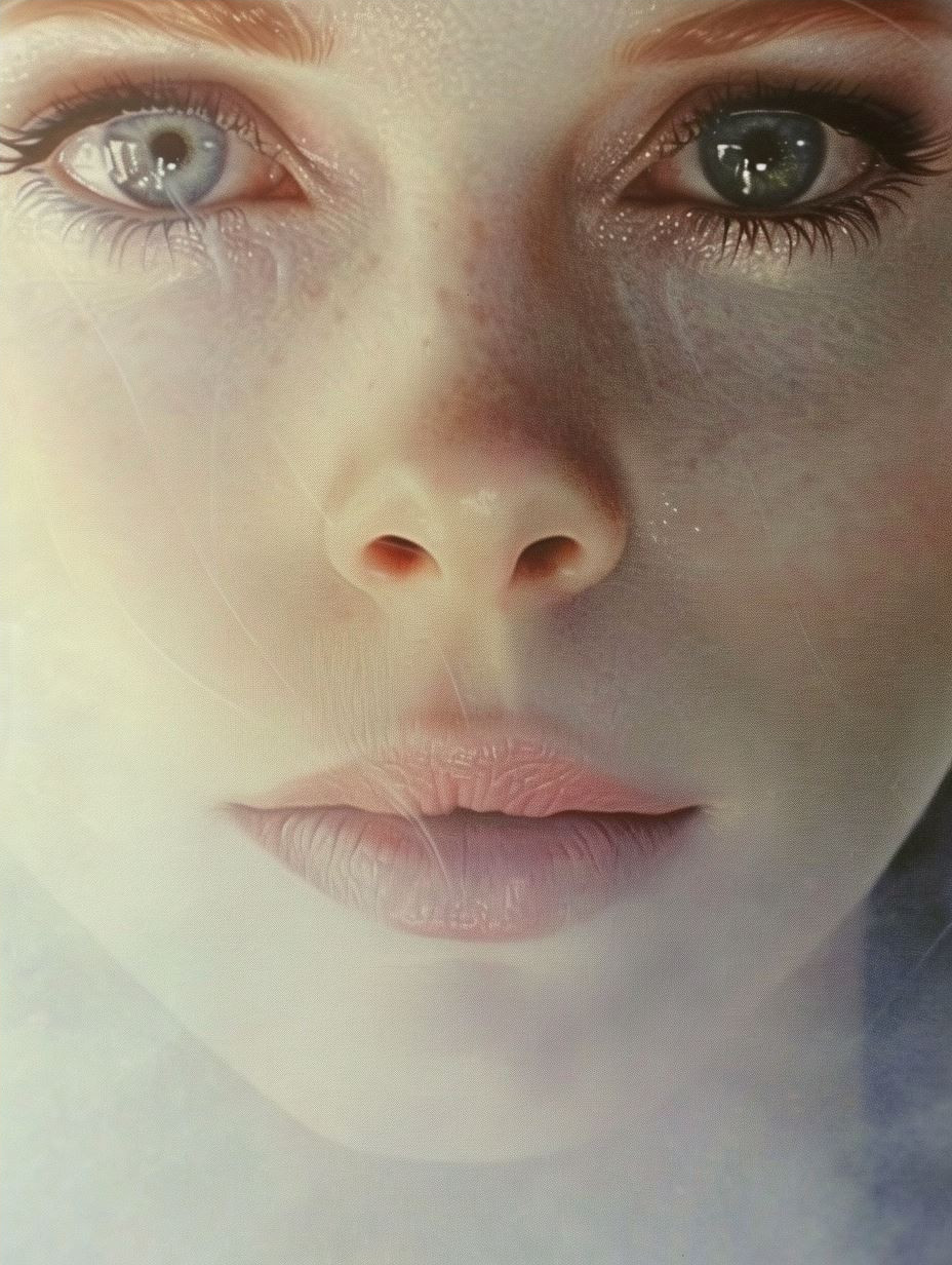 Ethereal Gaze of Frozen Beauty - Image 4