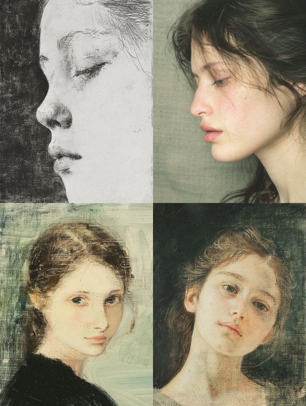 Ethereal Portraits of Quiet Melancholy