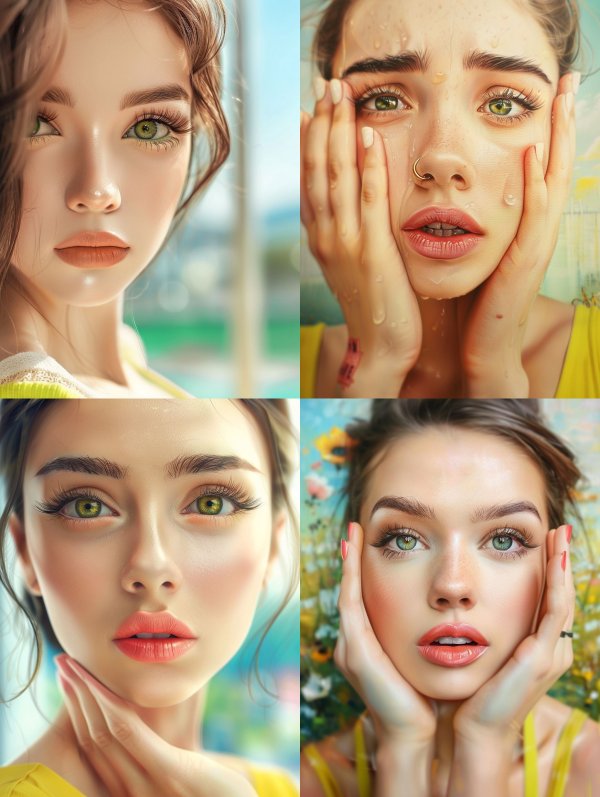 Radiant Beauty in Four Perspectives