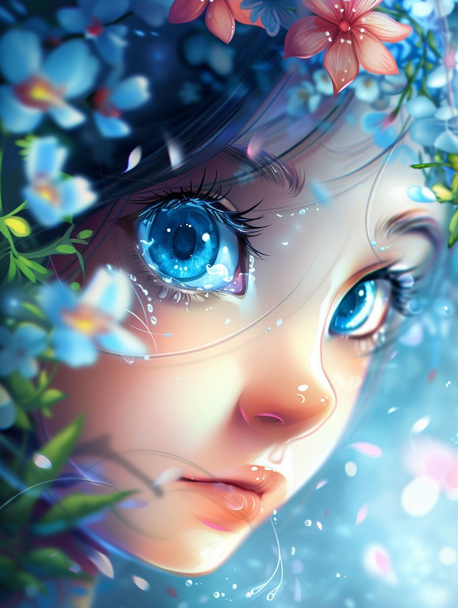 Azure Winter Gaze - Image 3