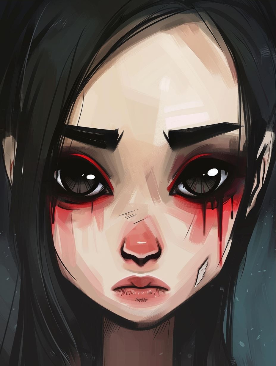 Shadows of the Soul: Dark Art Portraits - Image 3