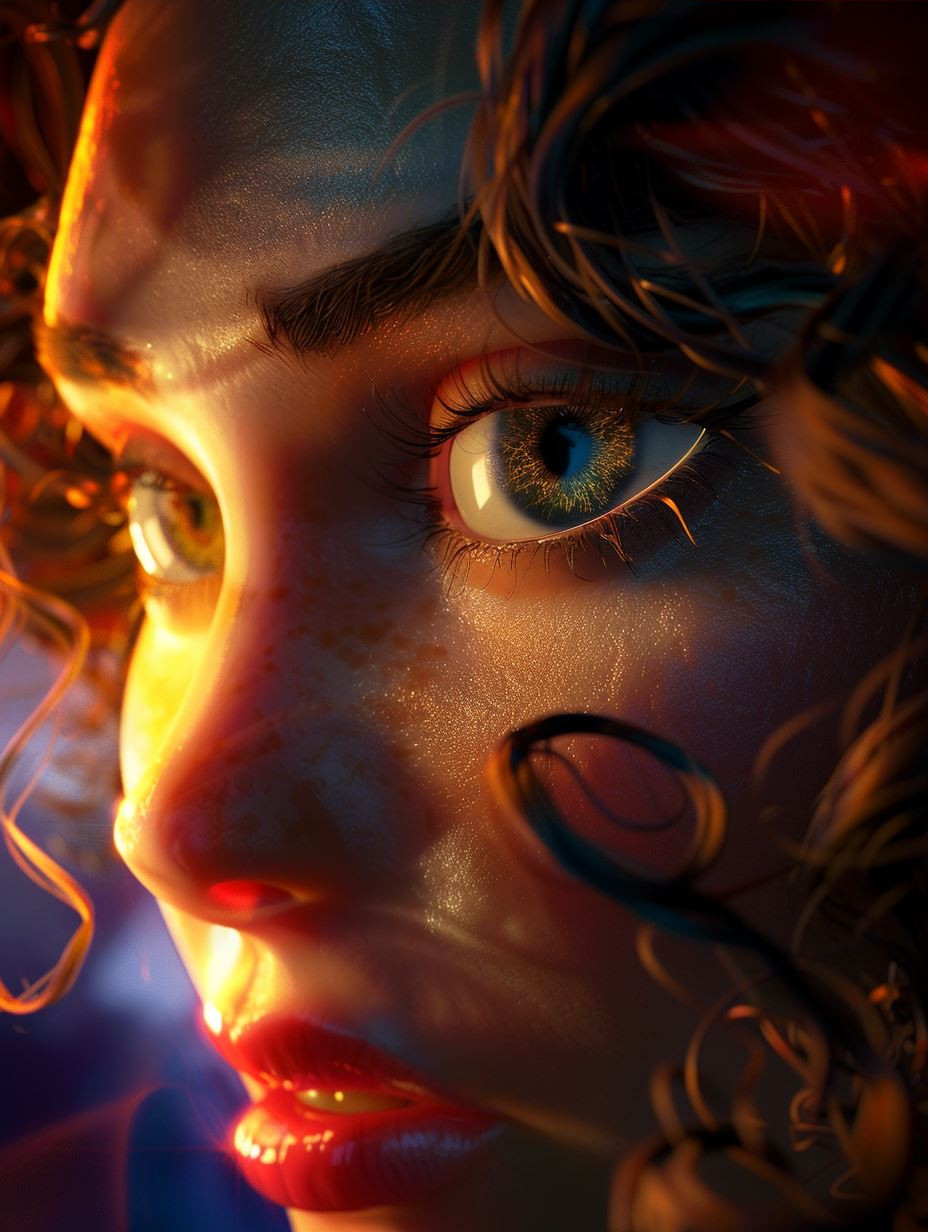 Ethereal Cinematic Portrait Studies - Image 3